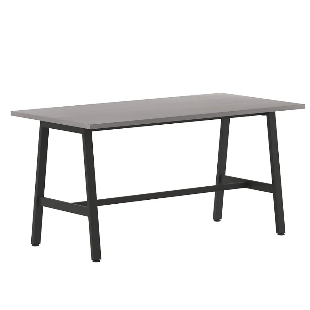 Conference Room Tables*Flash Furniture Redmond 60"W x 30"D Conference Table, Laminate, Gray Oak (MTM6030LTGRYABF)