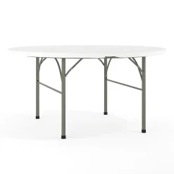 Folding Tables*Flash Furniture Scarborough Folding Table, 60.5" x 60.5", White (DAD154Z)