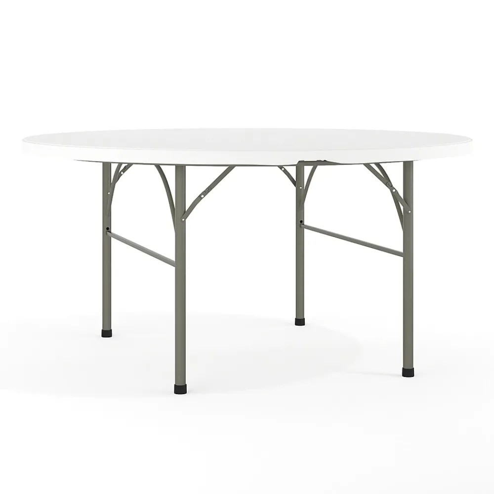 Folding Tables*Flash Furniture Scarborough Folding Table, 60.5" x 60.5", White (DAD154Z)