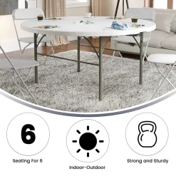 Folding Tables*Flash Furniture Scarborough Folding Table, 60.5
