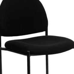 Folding & Stacking*Flash Furniture Tania Fabric Stackable Side Reception Chair, Black (BT5151BK)