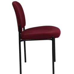 Folding & Stacking*Flash Furniture Tania Fabric Stackable Side Reception Chair, Burgundy (BT5151BY)
