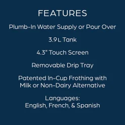 Flavia C300 Commercial Single Serve Coffee Brewer, Black (18000587)