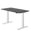 Standing Desks*FlexiSpot E7 Series 60"W Electric Adjustable Standing Desk, Black/White (E7W6024B)