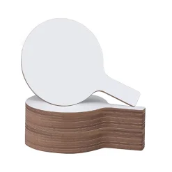 Dry Erase*Flipside General Learning Mini Dry-Erase Answer Paddles, 24/Set, Multi-Grade (10037)