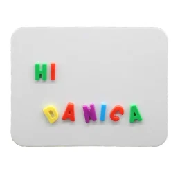 Dry Erase*Flipside Magnetic Mobile Dry-Erase Whiteboard, 0.75' x 1', 24/Pack (12477)