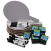 Dry Erase*Flipside Oval Dry-Erase Paddle, Eraser, and Pen Class Pack, 36/Set (11232)