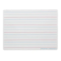 Dry Erase*Flipside Products Magnetic Dry-Erase Whiteboard, Two-Sided Ruled/Blank, 9" x 12", Pack of 3 (FLP10076-3)