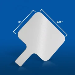 Dry Erase*Flipside Rectangular Dry-Erase Writing Paddle, 24/Set (10040)