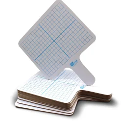 Dry Erase*Flipside Two Sided Rectangular Dry Erase Whiteboard Set, 7.75