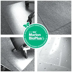 Chair Mats*Floortex Ecotex BioPlus Carpet Chair Mat, 35