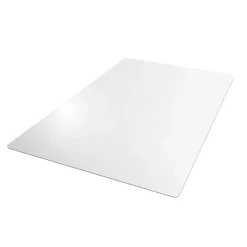 Chair Mats*Floortex Ecotex BioPlus Hard Floor Chair Mat, 45" x 53", Clear Bio Based Polycarbonate (NRCMFLBS0003)
