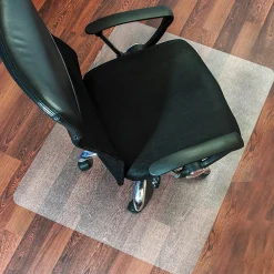 Chair Mats*Floortex Evolutionmat Hard Floor Chair Mat, 48" x 51", Clear Enhanced Polymer (FRECO124851EP)