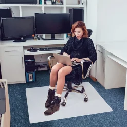 Chair Mats*Floortex Revolutionmat Carpet Chair Mat, 46