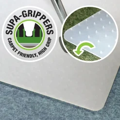 Chair Mats*Floortex Revolutionmat Carpet Chair Mat, 46