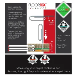 Chair Mats*Floortex Valuemat Plus Chair Mat, 30