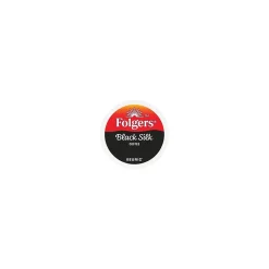 Folgers Black Silk Coffee, Keurig K-Cup Pod, Dark Roast, 96/Carton (6662CT)