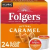 Folgers Buttery Caramel Coffee, Medium Roast, 0.31 oz. Keurig® K-Cup® Pods, 24/Box (6680)