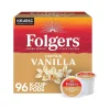 Folgers French Vanilla Coffee, Keurig K-Cup Pod, 96/Carton (6661CT)