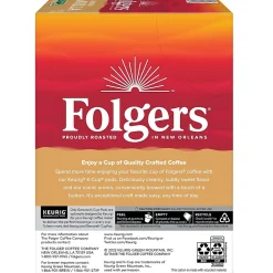 Folgers French Vanilla Coffee, Medium Roast, 0.31 oz. Keurig® K-Cup® Pods, 24/Box (6661)
