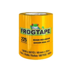 Outlet FrogTape 225 1.88" x 60 yds. Masking Tape, Gold, 3/Pack (105322)
