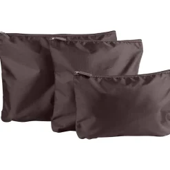 6-Piece Fabric Travel Pouch Set, Water Resistant, Espresso (27105-ESPRESSO)<G Force New