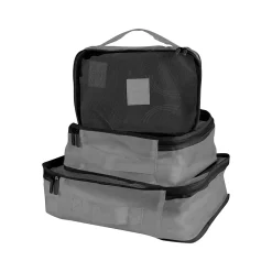 6-Piece Fabric Travel Pouch Set, Water Resistant, Gray (27105-GREY)<G Force Hot