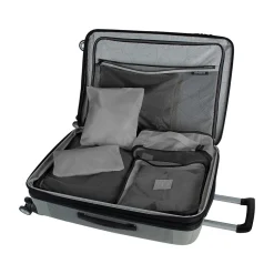 6-Piece Fabric Travel Pouch Set, Water Resistant, Gray (27105-GREY)<G Force Hot