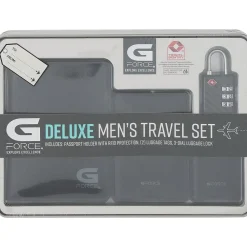 XPLORER RFID Passport Holder, Carbon Black, 4/Set (26719-CARBON)<G Force Discount