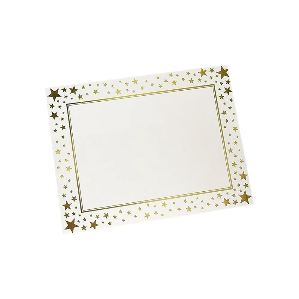 Awards & Certificates*Gartner Studios Certificates, 8.5" x 11", Parchment/Gold Foil, 15/Pack (77746)