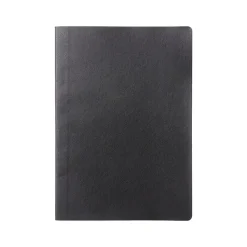 Journals|Gartner Studios Vegan Leather Journal, 5.89" x 8.33", Black (59659)