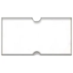 Labels|Garvey Punch-Hole Blank Labels, 12 mm x 21 mm, 8000 Labels/Sleeve (2112-31501)