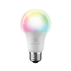 GE Cync Wi-Fi 60W Equivalent A19 LED Smart Light Bulb, Multicolor (93128981)