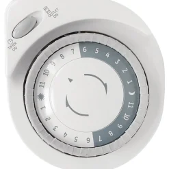GE 24-Hour Plug-In Big Button Mechanical Light Timer