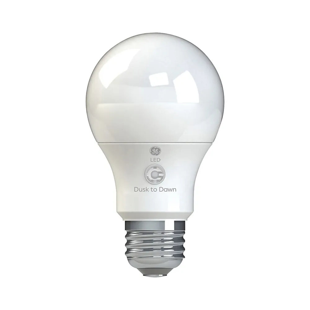GE LED+ Dusk to Dawn 8.5 Watt Soft White LED neral-Purpose Bulb (93101946)