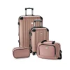 4-Piece Hardside Spinner Luggage Set, Pink (GB316-4)<Geoffrey Beene