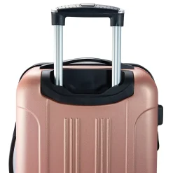4-Piece Hardside Spinner Luggage Set, Pink (GB316-4)<Geoffrey Beene
