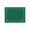 Awards & Certificates*Geographics Certificate Holders, 8.5" x 11", Green Metallic, 6/Pack (GEO47399)