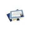 Awards & Certificates*Geographics Certificate Set, 8.5" x 11", Blue (GEO47404)