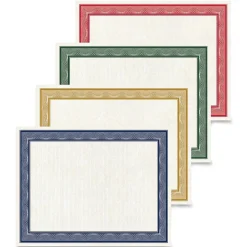 Awards & Certificates*Geographics Traditional Graduation Certificates, 8.5" x 11", Multicolor, 40/Pack (48669)