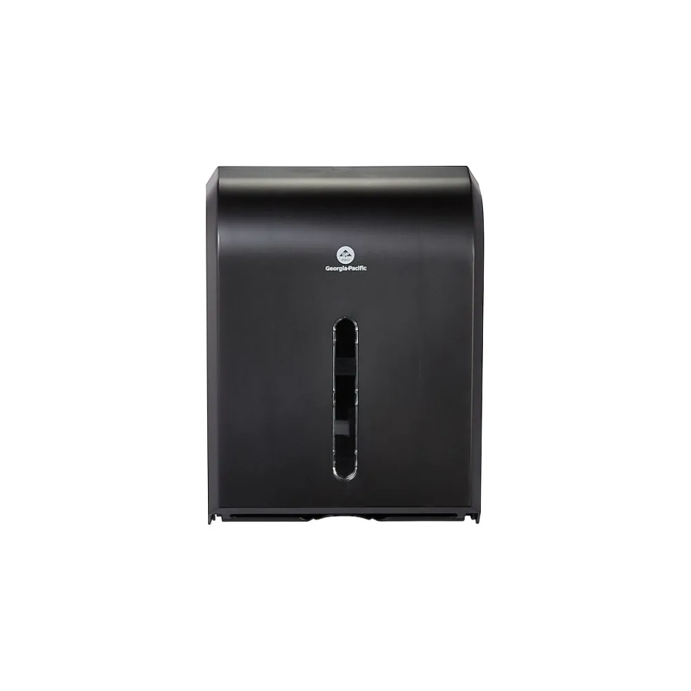 Combi-Fold Vista Folded Paper Towel Dispenser, Black (56650A)<Georgia-Pacific Sale