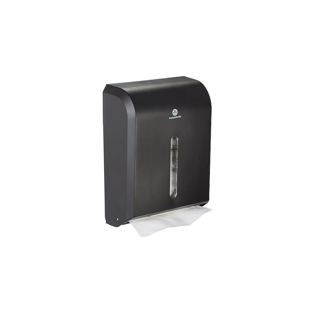 Combi-Fold Vista Folded Paper Towel Dispenser, Black (56650A)<Georgia-Pacific Sale