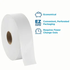 Professional Series Jumbo Jr. Toilet Paper, 2-Ply, White, 1000 ft./Roll, 4 Rolls/Carton (2172114)<Georgia-Pacific Best