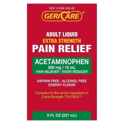 GeriCare Liquid Acetaminophen Pain Relief, 500mg, 16 oz (OC18016)<Unbranded Best