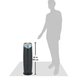 GermGuardian 4-in-1 Energy Star HEPA Tower Air Purifier, (AC4825DLX)