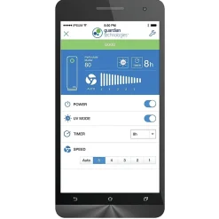 GermGuardian Smart Elite 4-in-1 True HEPA Tower Air Purifier, 5-Speed, WiFi Enabled, Black (CDAP4500BCA)