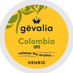 Gevalia Colombian Coffee Keurig® K-Cup® Pods, Medium Roast, 24/Box (5304)