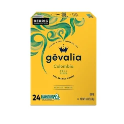 Gevalia Colombian Coffee Keurig® K-Cup® Pods, Medium Roast, 24/Box (5304)