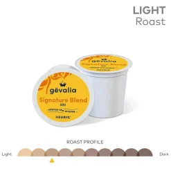 Gevalia Signature Blend Coffee Keurig® K-Cup® Pods, Light Roast, 24/Box (5305)