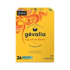 Gevalia Signature Blend Coffee Keurig K-Cup Pod, Light Roast, 96/Box (5305CT)